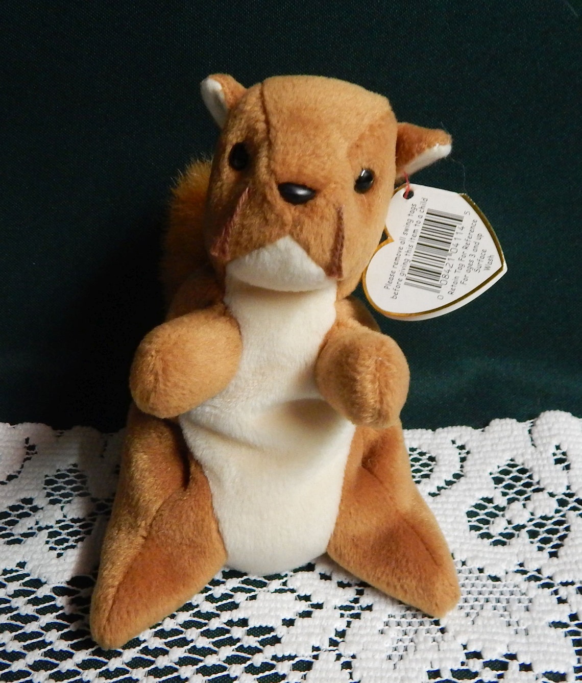 TY Beanie Babies 1996 Ty Nuts 1996 Ty Congo Manufactured Etsy