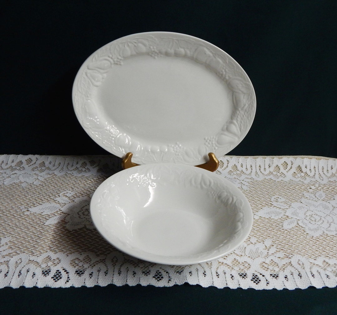 Tabletops Unlimited Dinnerware Fruitdeblanc Platter Etsy
