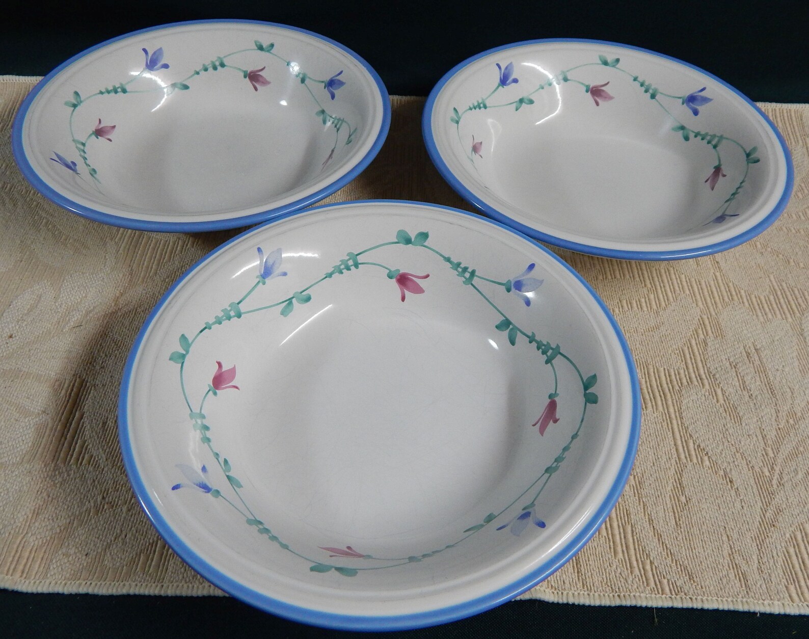 Savoir Vivre Dishes 15Pc Dinnerware Set Service for 3 Etsy