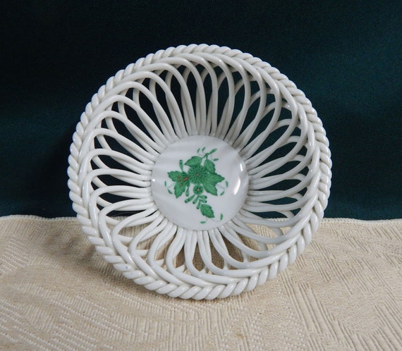 Herend Hungary China Porcelain Handpainted Bowl Chinese - Etsy