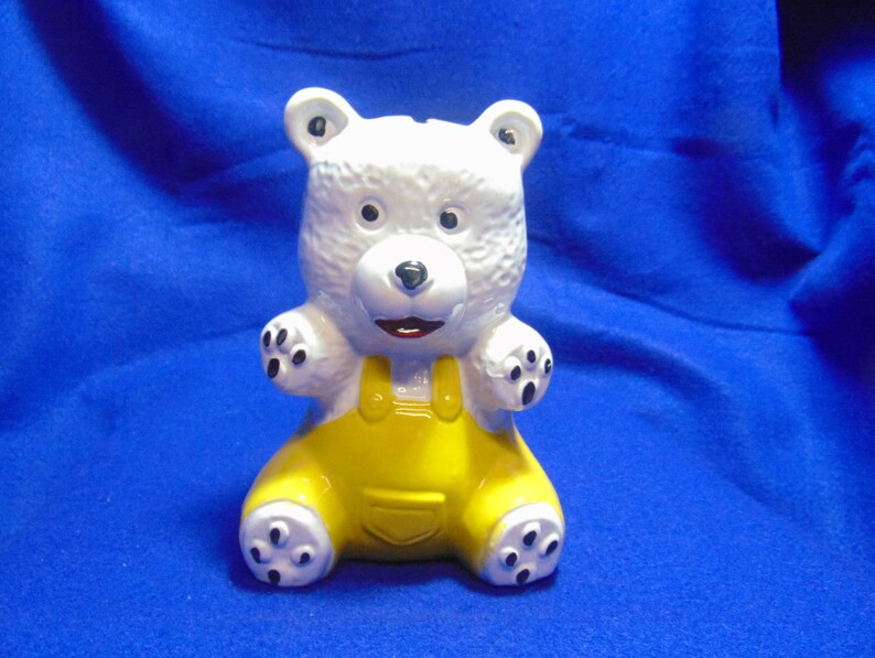 teddy bear coin bank