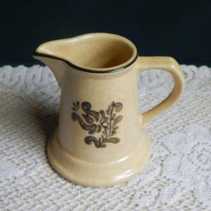 Pfaltzgraff Village Creamer: USA Stoneware, Discontinued Pattern