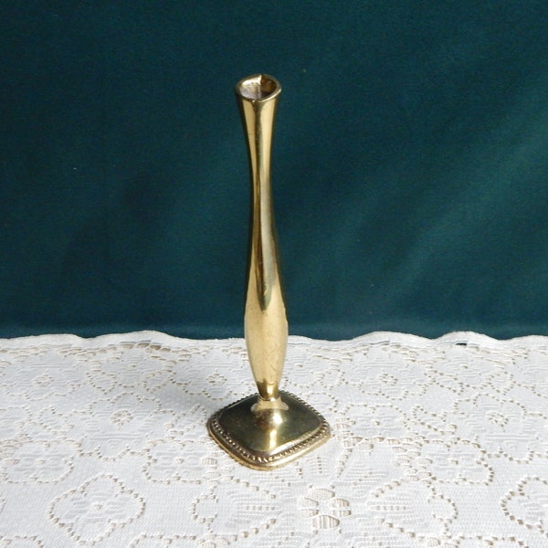 Indian Brass Bud Vase Etsy