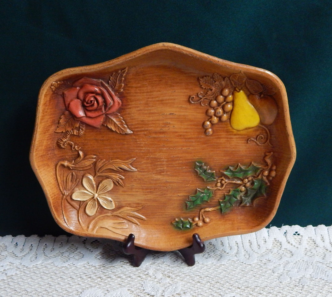 1950's Resin Tray Multi Prod. Incorporated Made in USA - Etsy