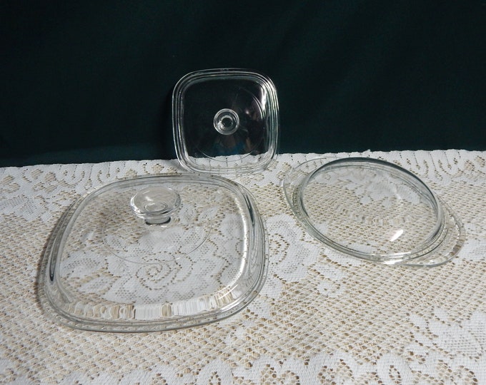 Pyrex Replacement Lids Clear Glass Lids Pyrex Clear Lids Square Lids