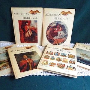 American Heritage Books - 1960 American Heritage Volumes XI Complete 6 Book Set - Books No 1 2 3 4 5 6