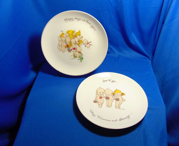 kewpie collector plates