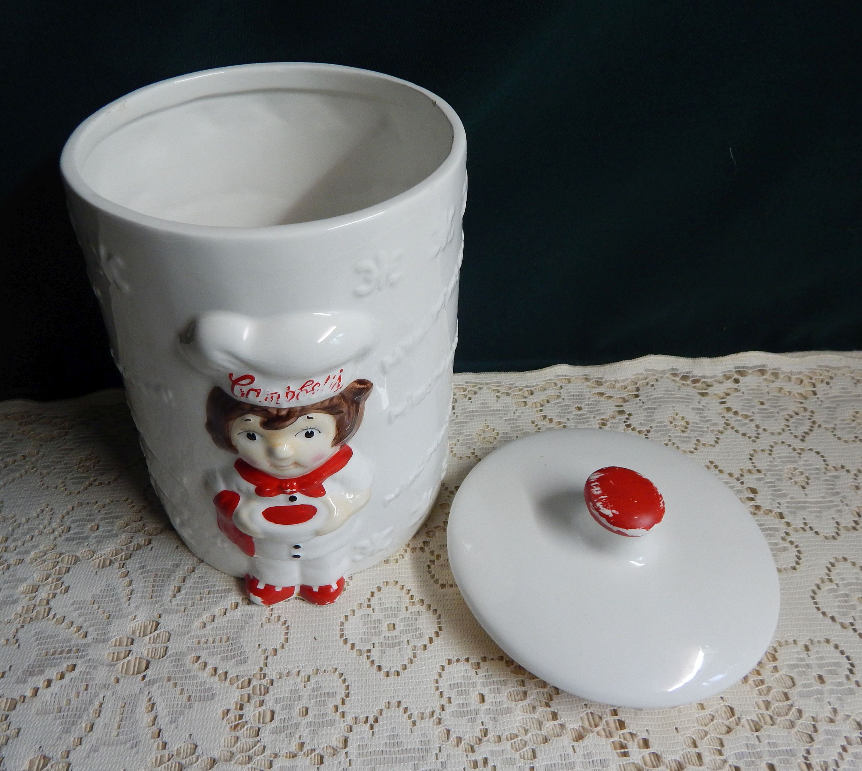 Campbell's Soup 陶器製 キャニスター Campbell's Canister - Etsy