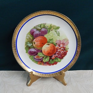 Antique Dresden Charger - HandPainted Dresden China - Antique Dresden China - 13" Dresden Charger