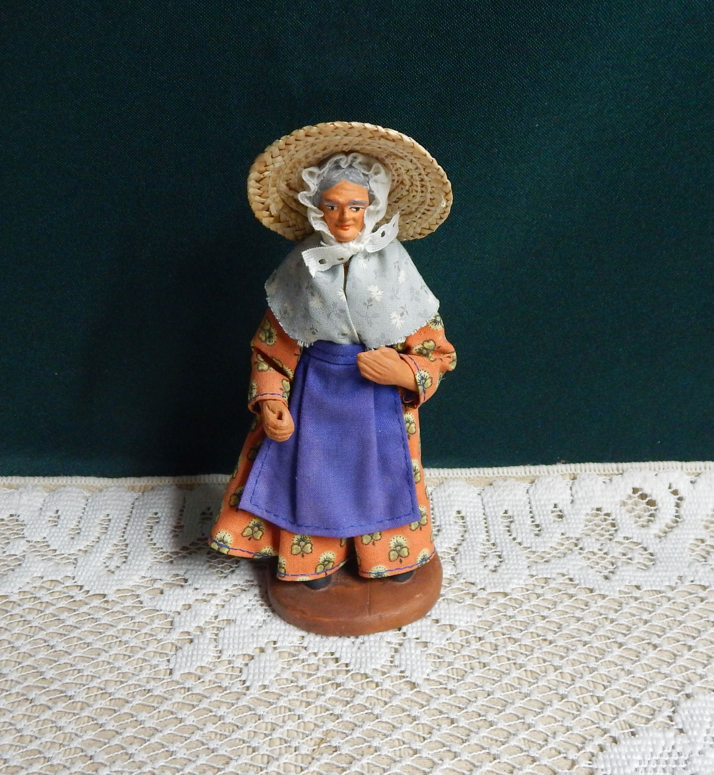 French Peasant Figurine