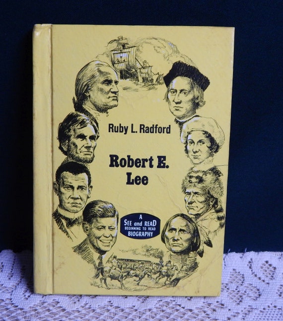 Children's Historical Biographies Robert E Lee by Rudy - Etsy