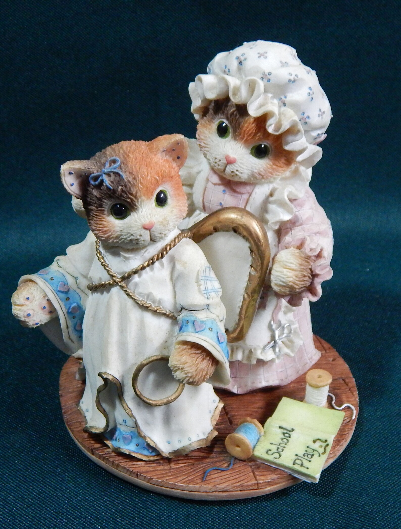 calico kitten figurines enesco