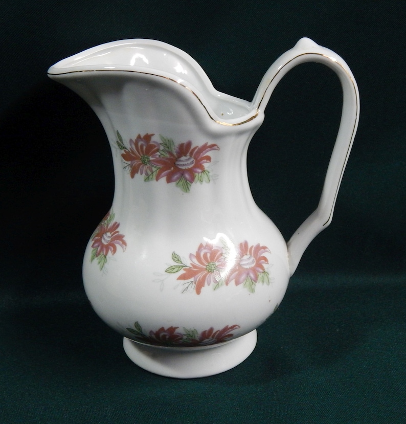 Decorative Pitcher Vase Flower Vase Centerpiece Pitcher Etsy