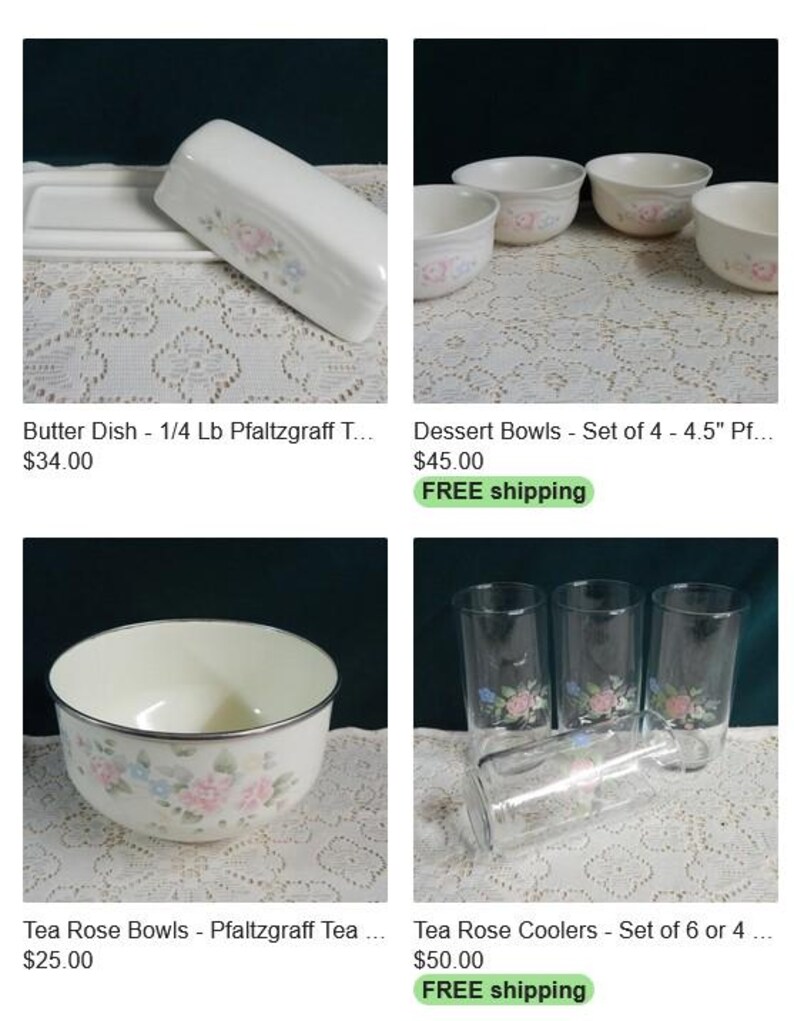 Pfaltzgraff Tea Rose Dinner Plate - Thumbnail 4