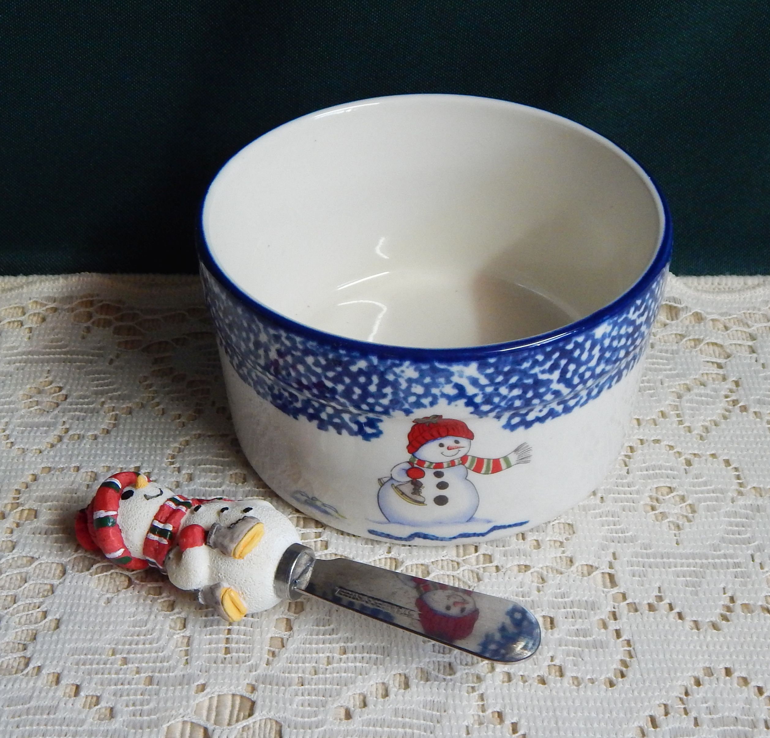 Thomson pottery snowman cheap