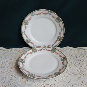 Limoges Porcelain by Union Ceramique - Pattern UNC19 Replacement Dishes - Antique Dishes Made in France