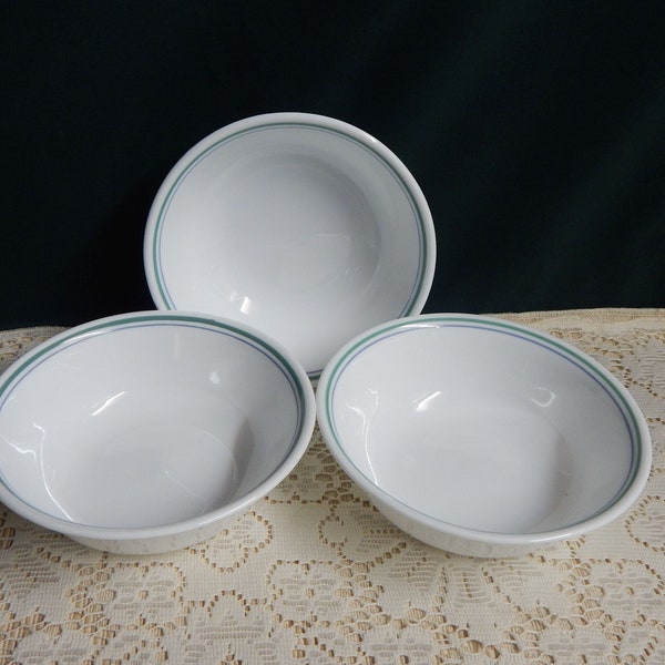 Corelle Country Cottage Bowls - Set of 3 - Soup Cereal Bowls - Corning Corelle - Replacement Dishes