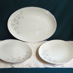 Lenox Wyndcrest China Oval Serving Platter: MCM Replacement Dishes