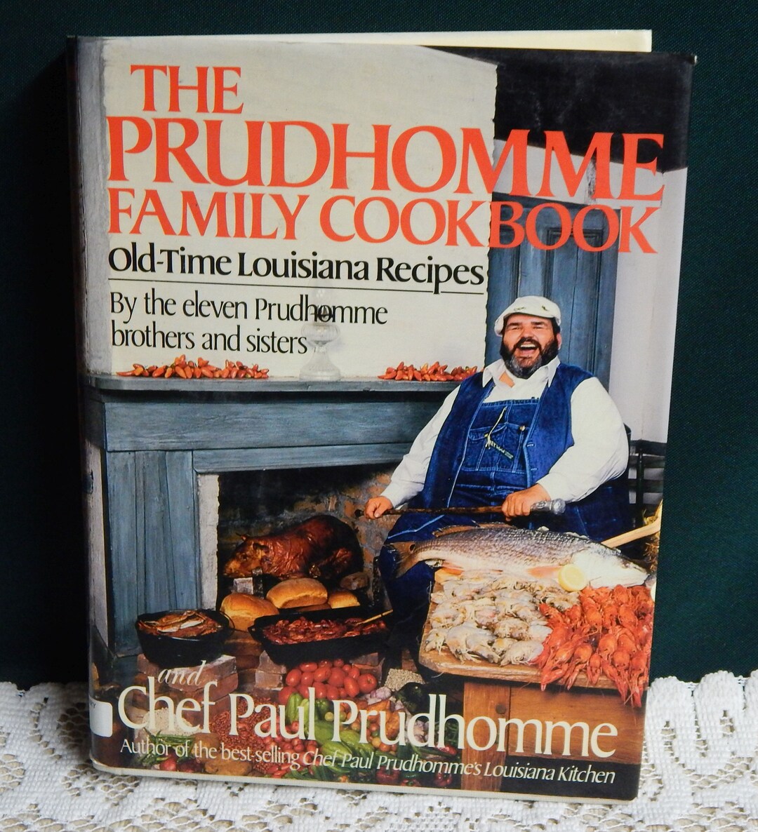 Hardback Recipe Books Prudhomme Family Cookbook Oldtime Louisiana