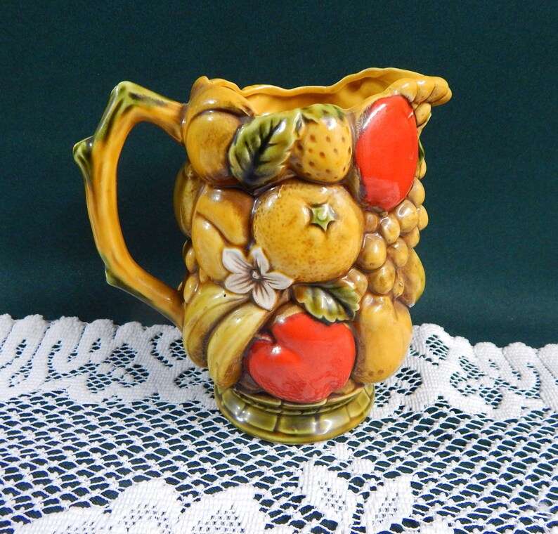 Fruit Embossed Pitcher C2689 Juice Pitcher Drink Pitcher Etsy