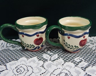 Handmade Glass Coffee Mug (Set of 4) bacimi