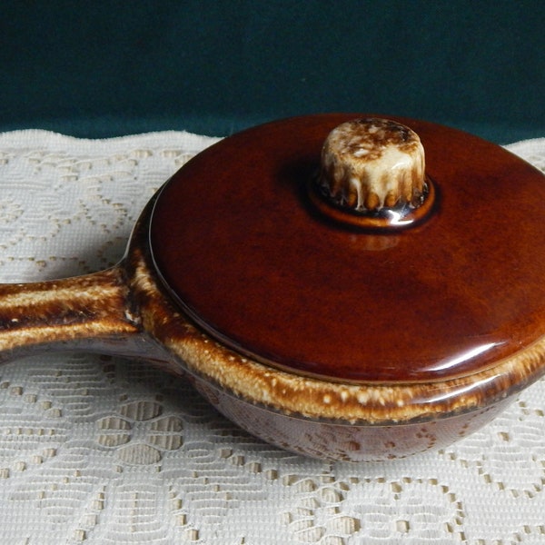 Individual Casserole Dishes - Hull Drip Glaze - Sheffield - Strawberries N' Cream - Lidded Casserole Dishes - Lidded Soup Bowls