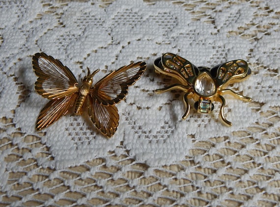 Swarovski crystal bee brooch sale