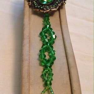 Green Crystal Slave Bracelet