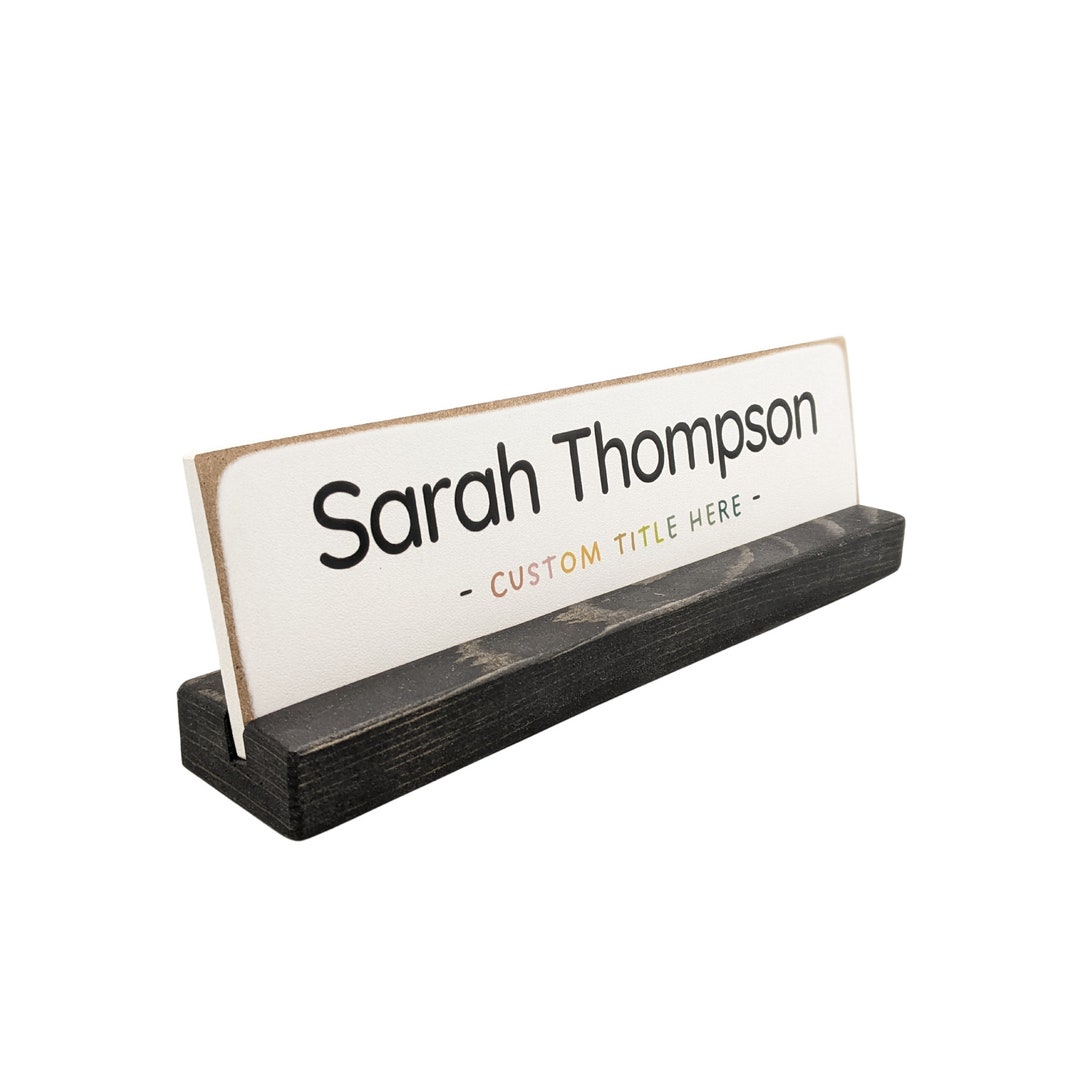Custom Name Plate, Desk Plaque, Desk Decor, Office Decor, Teacher ...