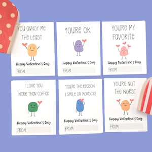 Cute Coworker Valentines | Funny Coworker Valentines | Valentines for Work | Valentines for Colleague | Valentines Office fun | Work friends