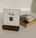 Hug in a box for pet loss (with choice of pet loss saying tags) 