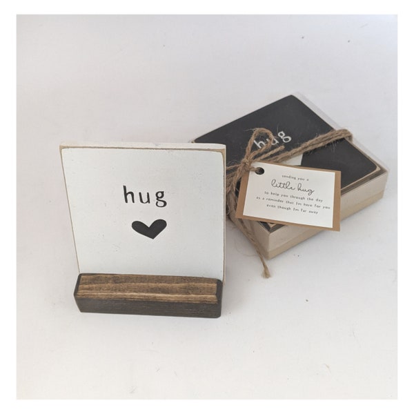 Hug in a box | quarantine gift | social distance hug | hug gift | friend gift | mother's day gift | support gift | sister | thinking of you