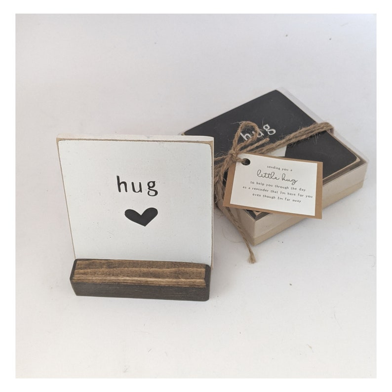 Hug in a box quarantine gift social distance hug hug gift friend gift mother's day gift support gift sister thinking of you image 1