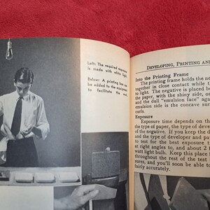 1939- Developing, Printing and Enlarging by Al and Devera Bernsohn- Little Technical Library - Ziff-Davis Publishing Co- 93 pg -7”x 5”x 1/4”