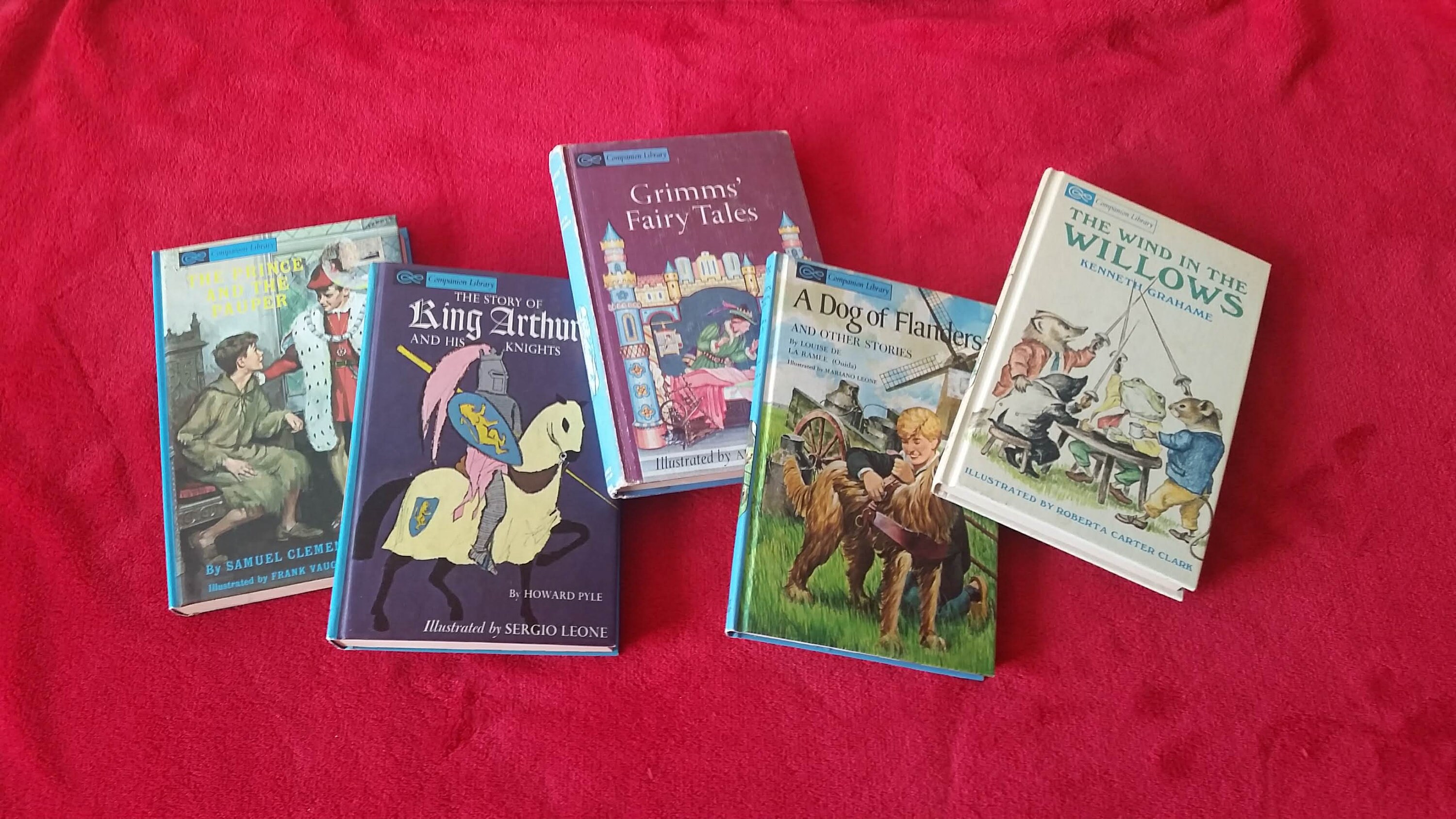 1960's Grosset and Dunlap Hardcover Books - Wind in the Willows, A