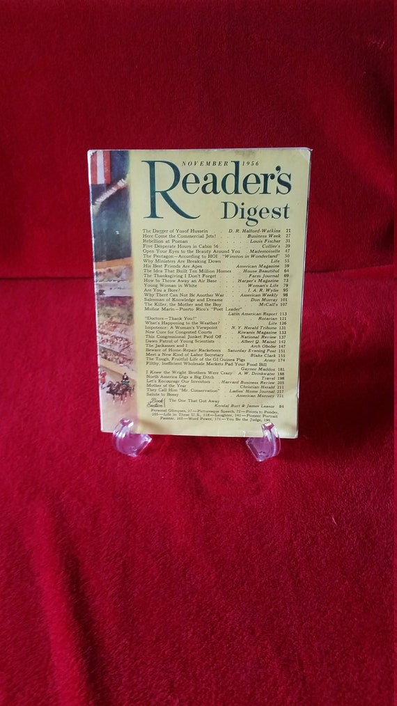 November 1956 - Reader's Digest -pleasantville, New York -240