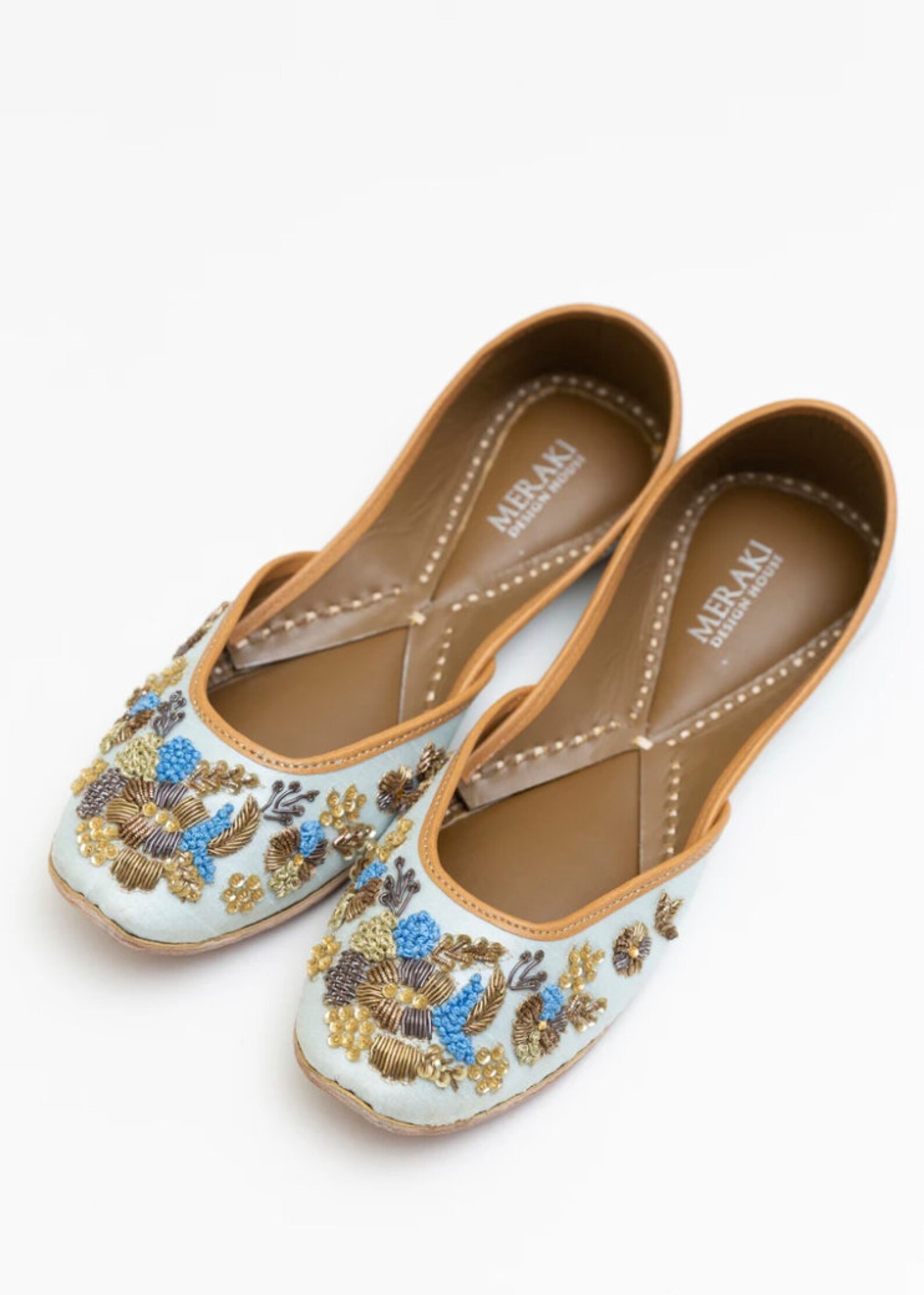 something blue flats