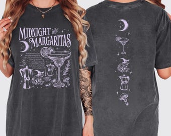 Vintage Midnight Margaritas Shirt, Practical Magic Tee, Retro Halloween Movie Shirt, Girls Will Be Girls Sweatshirt, Spooky Season Gift