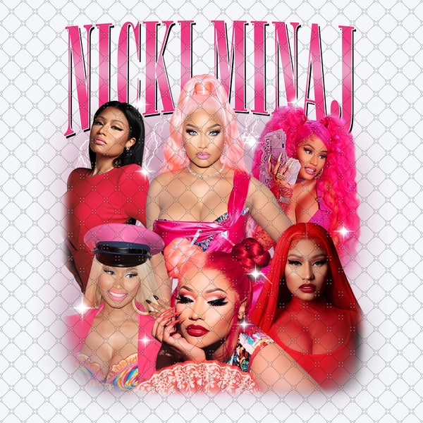 Nicki Minaj Png, Nicki Minaj rapper, Nicki Minaj Music, Nicki Minaj Tour, Nicki Minaj Design, Digital Download
