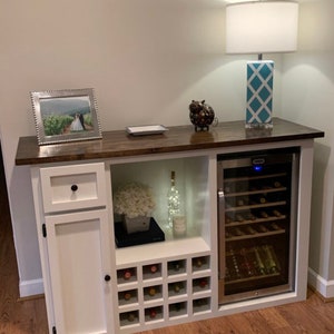 Wine Cabinet / Coffee Bar / Wine Bar / Wine Cabinet / Farmhouse Coffee Bar / Farmhouse Wine Bar / Farmhouse Coffee cabinet / Fridge Cabinet