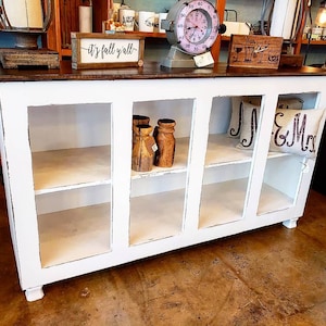 Rustic Buffet Console / Farmhouse Buffet Console