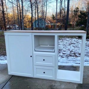 Wine Cabinet / Coffee Bar / Wine Bar / Wine Cabinet / Farmhouse Coffee Bar / Farmhouse Wine Bar / Farmhouse Coffee cabinet / Fridge Cabinet