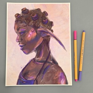 Fantasy Portrait - Elven Woman