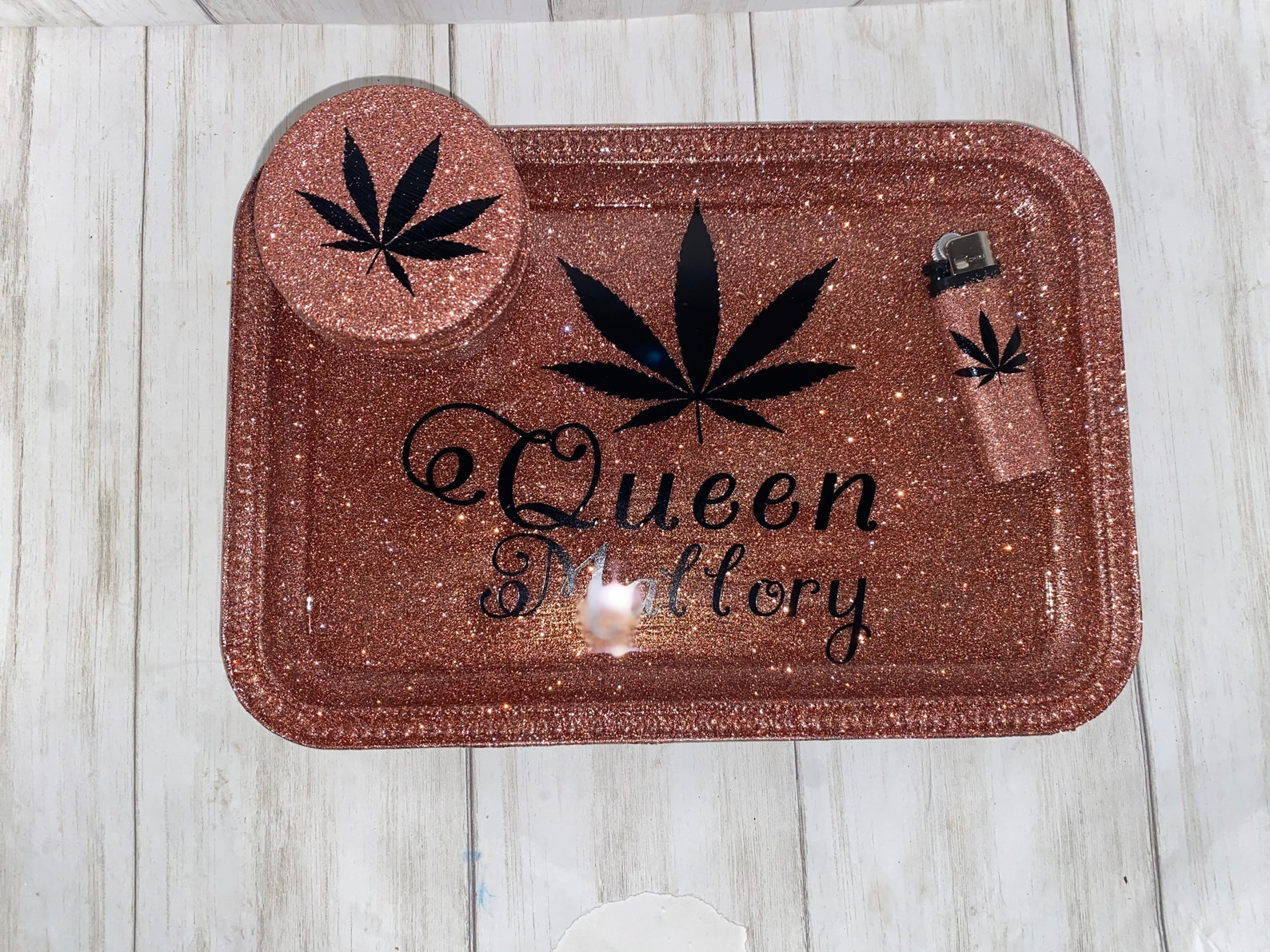 Rolling Tray Weed Tray Marijuana Rolling Tray Glitter Tray Etsy