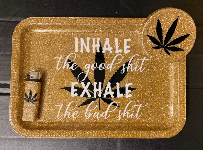 Rolling Tray Weed Tray Marijuana Rolling Tray Glitter Tray Etsy