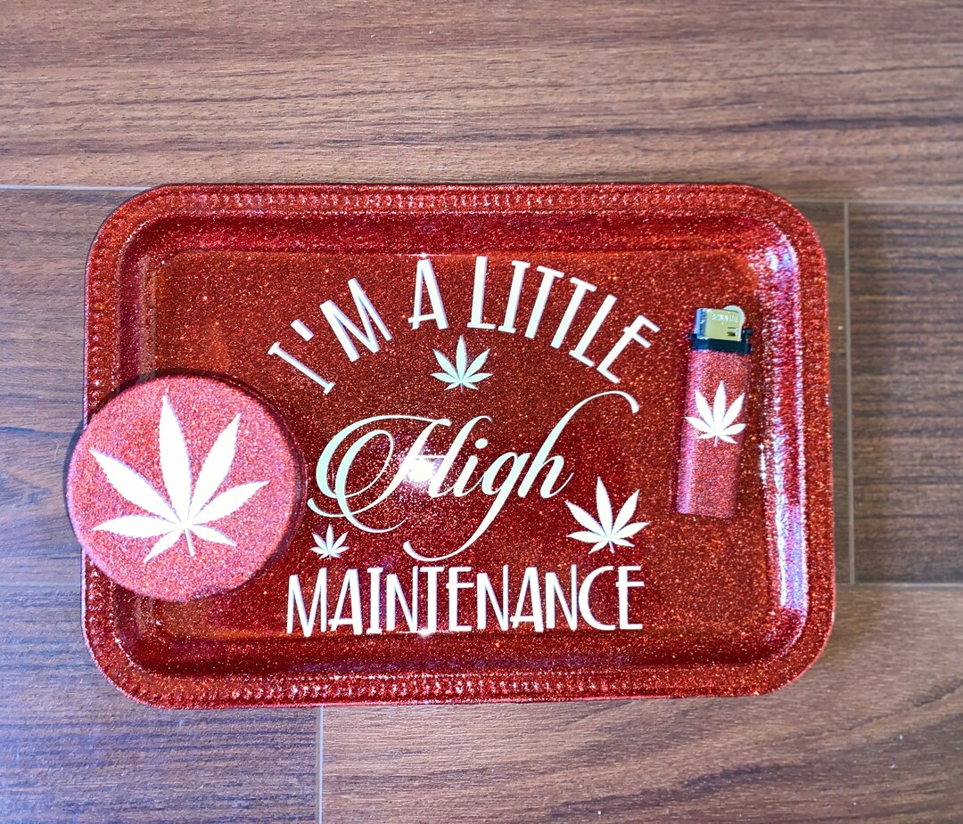 Rolling Tray Weed Tray Marijuana Rolling Tray Glitter Tray Etsy