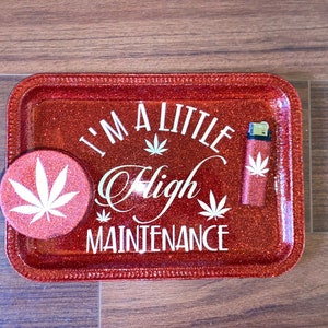 Rolling Tray Sets (Designer) - Gift Shop Items - Glitterin Spice