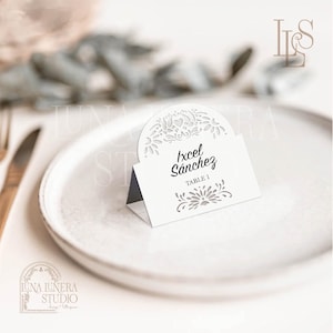 Place Cards | Papel Picado | Wedding & Quinceañera Place Cards | Laser Cut