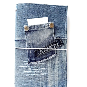 Blue Denim Jeans Journal. (Notebooks are included) but ( Pen not included)