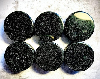 Green Sandstone Plugs, Ear Stretchers, Plugs and Tunnels, 0G, 00G, Ear Gauges, 6mm, 8mm, 10mm, 12mm, 14mm, 16mm, 18mm, 20mm